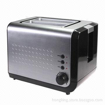 Toaster with 2 Slicers and Stainless Steel Housing